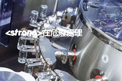 <strong>在危廢處理廠工作對身體有害嗎危險廢棄物處理技術的未來：創(chuàng)新與可持續(xù)發(fā)展之路</strong>